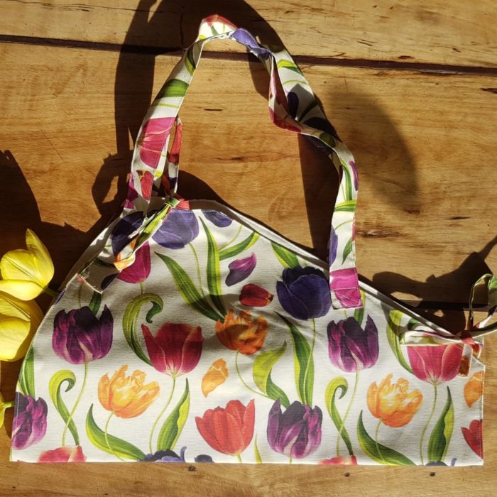 schoudertas voor bloemen